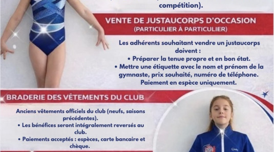 VENTE D’OCCASION ET BRADERIE 🤸🏻‍♀️🎉